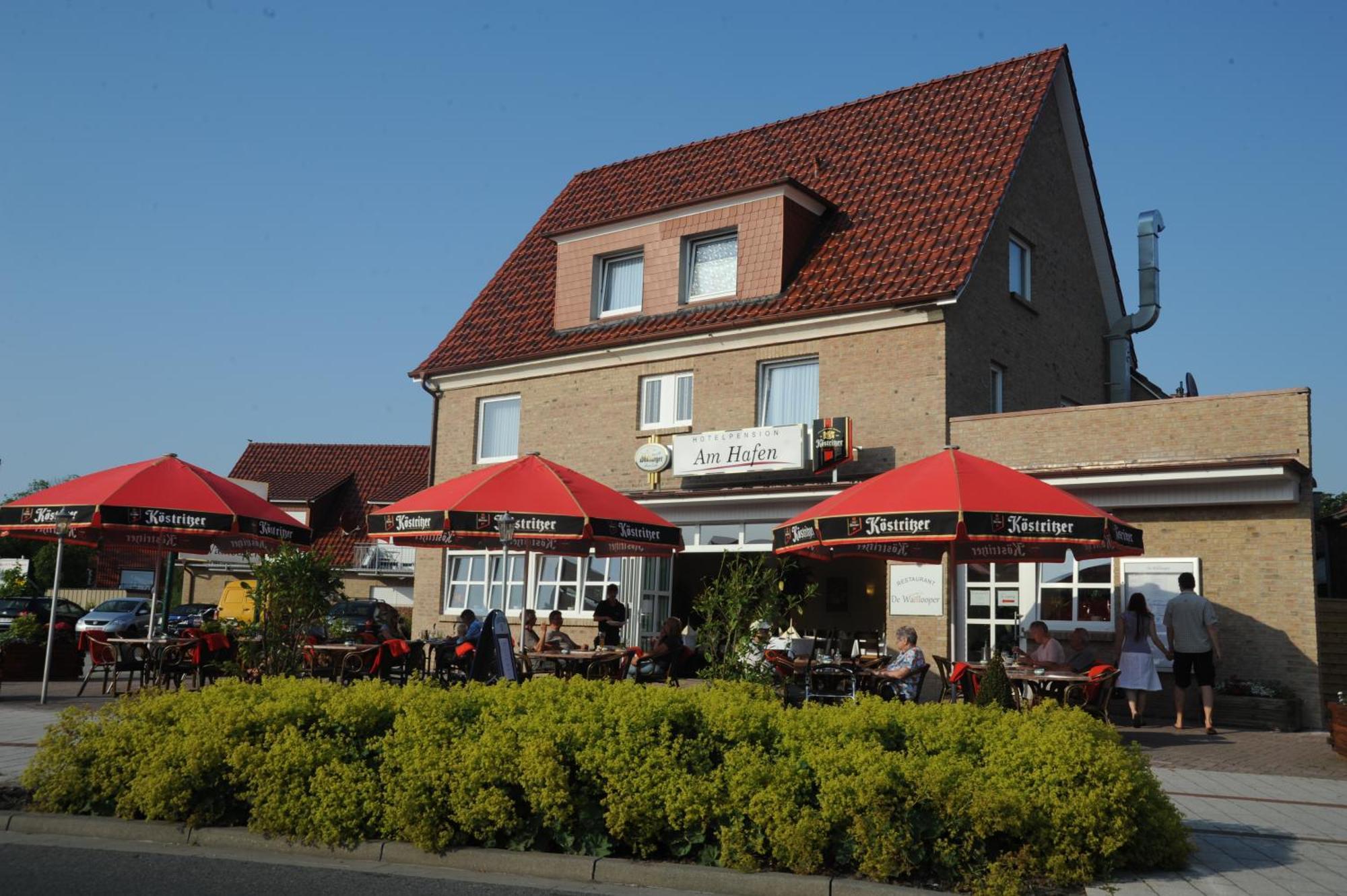 Hotel Pension Am Hafen Norddeich (Norden) Exterior foto